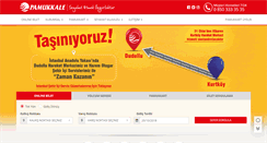 Desktop Screenshot of pamukkale.com.tr