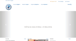 Desktop Screenshot of pamukkale.edu.tr