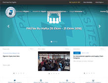 Tablet Screenshot of pamukkale.edu.tr