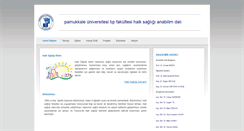 Desktop Screenshot of halksagligi.pamukkale.edu.tr