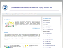 Tablet Screenshot of halksagligi.pamukkale.edu.tr